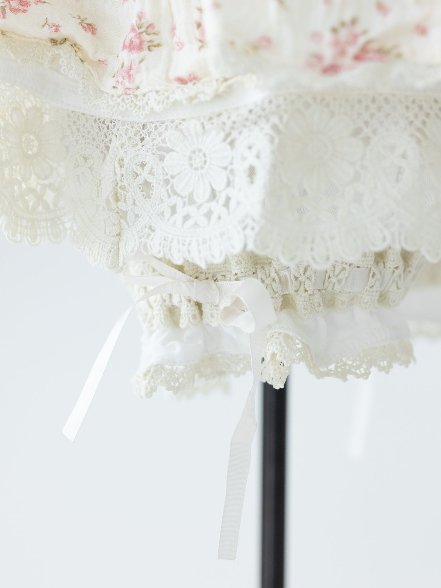 Floral skort with attached bloomers