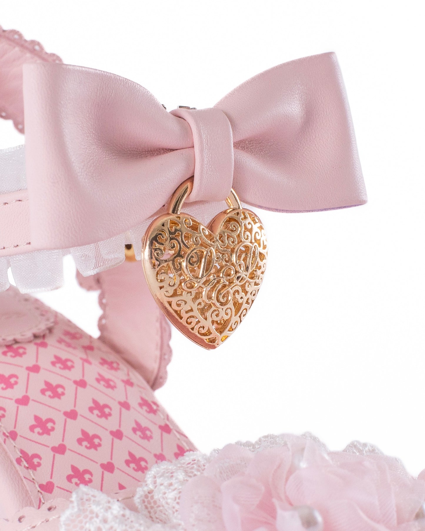 Princess Pafait gyaru heart heels (baby pink) *pre-order*