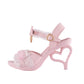 Princess Pafait gyaru heart heels (baby pink) *pre-order*