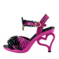 Princess Pafait gyaru heart heels (zebra) *pre-order*