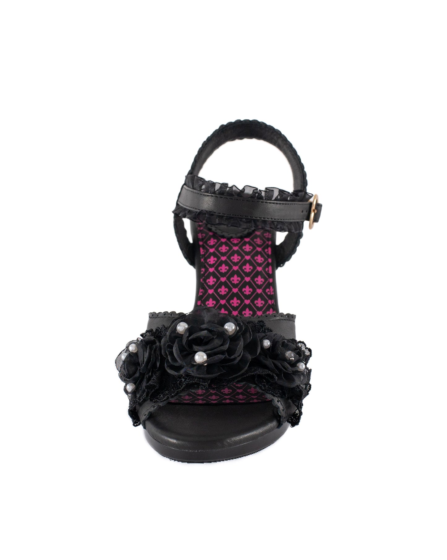 Princess Pafait gyaru heart heels (black) *pre-order*