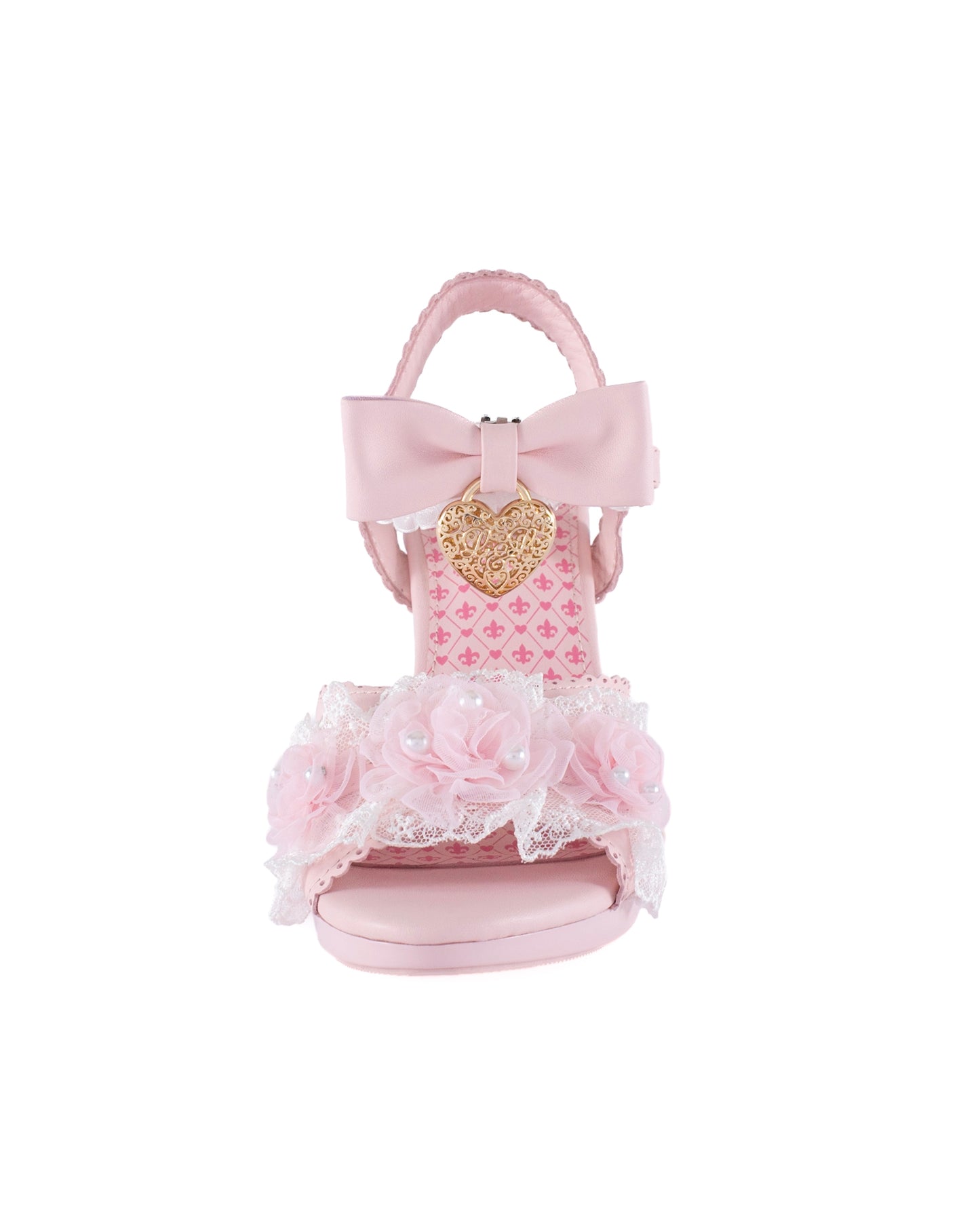 Princess Pafait gyaru heart heels (baby pink) *pre-order*
