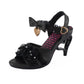 Princess Pafait gyaru heart heels (black) *pre-order*