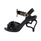 Princess Pafait gyaru heart heels (black) *pre-order*