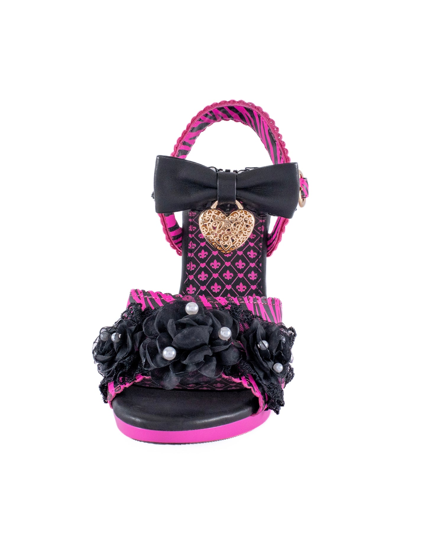 Princess Pafait gyaru heart heels (zebra) *pre-order*