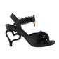 Princess Pafait gyaru heart heels (black) *pre-order*