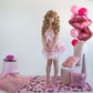 Himegyaru pastel pink flyaway babydoll blouse [Gyaru line] (pre-order)