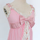 Himegyaru pastel pink flyaway babydoll blouse [Gyaru line] (pre-order)