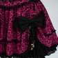 Agejo leopard heart 2-way skirt [Gyaru line] (pre-order)