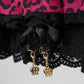 Agejo leopard heart 2-way skirt [Gyaru line] (pre-order)