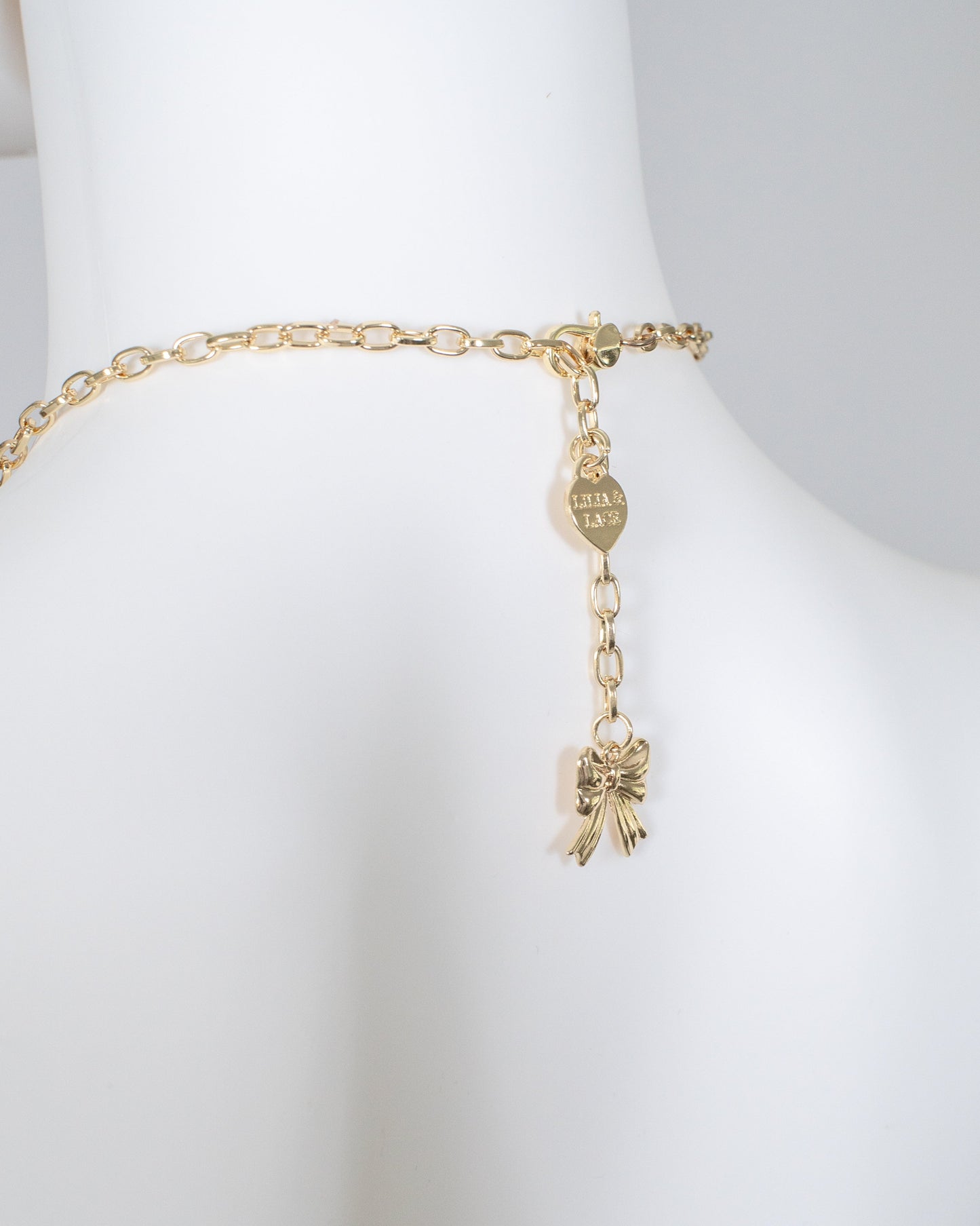 Himegyaru bow 3-way necklace [Gyaru line]