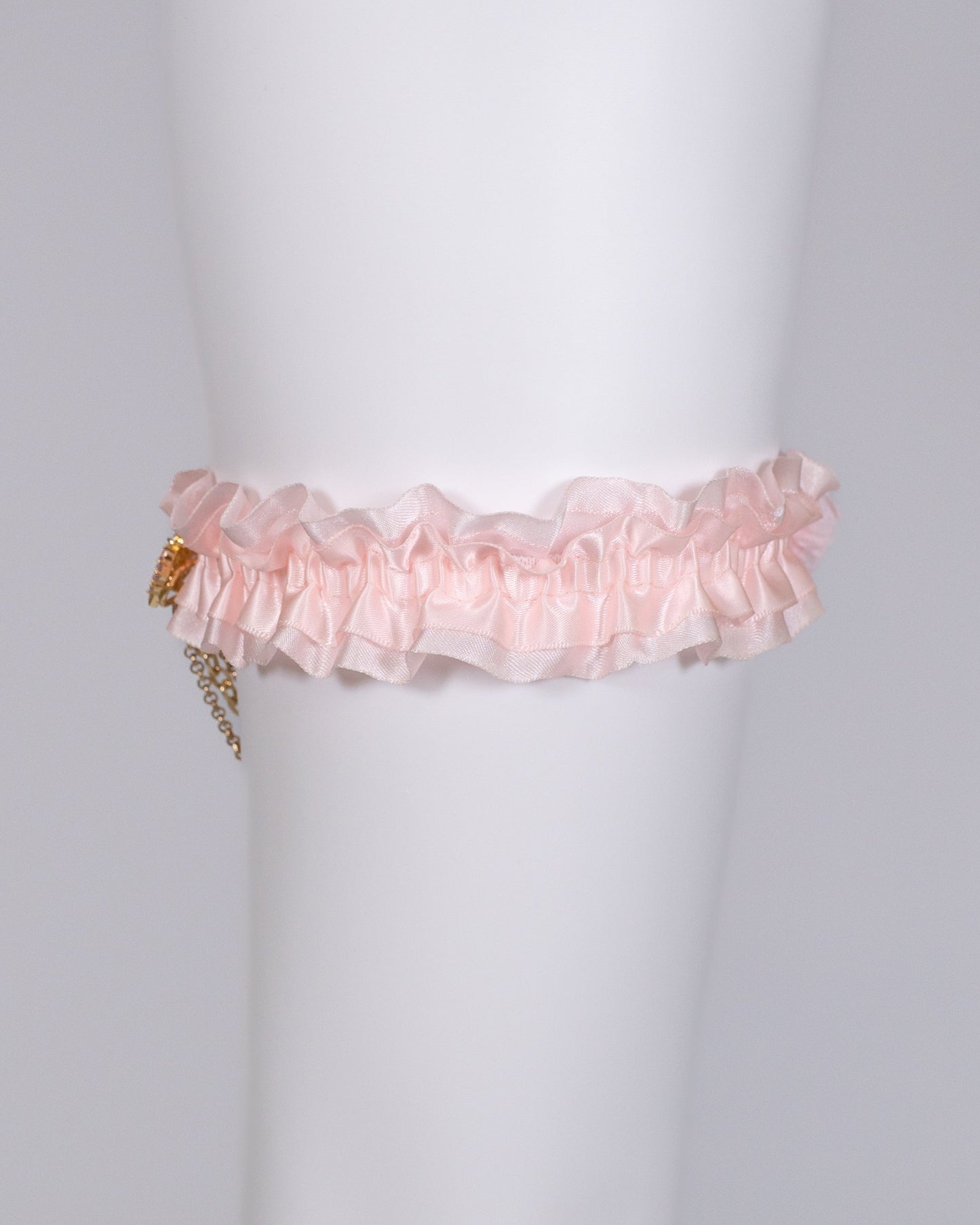 Himegyaru garter thigh leg band pink [Gyaru line]