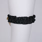 Agejo garter thigh leg band black [Gyaru line]