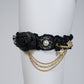 Agejo garter thigh leg band black [Gyaru line]