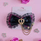 Agejo heart leopard crown hair bow [Gyaru line]