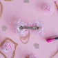 Himegyaru pastel pink crown hair bow [Gyaru line]