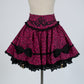 Agejo leopard heart 2-way skirt [Gyaru line] (pre-order)