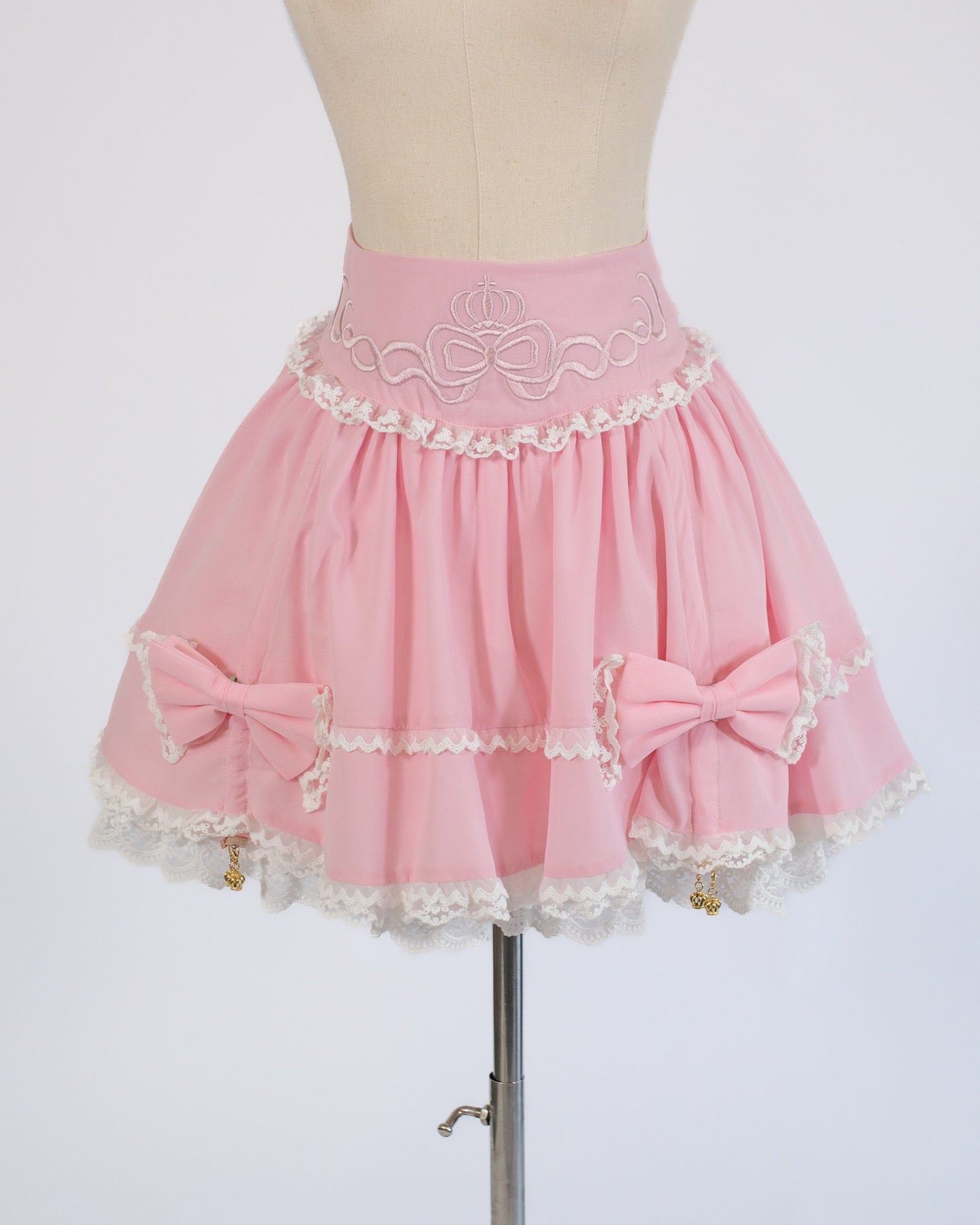 Himegyaru pastel pink 2-way skirt [Gyaru line]