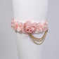 Himegyaru garter thigh leg band pink [Gyaru line]