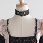 Cute n' Chaotic dress & choker necklace set [Jirai Kei] pink/black (pre-order)