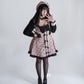 Cute n' Chaotic dress & choker necklace set [Jirai Kei] pink/black (pre-order)